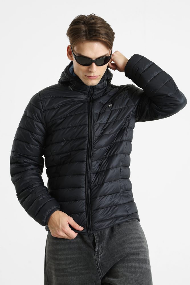 Blend - daunenjacke bend romseybh, für Herren, Schwarz, Größe L
