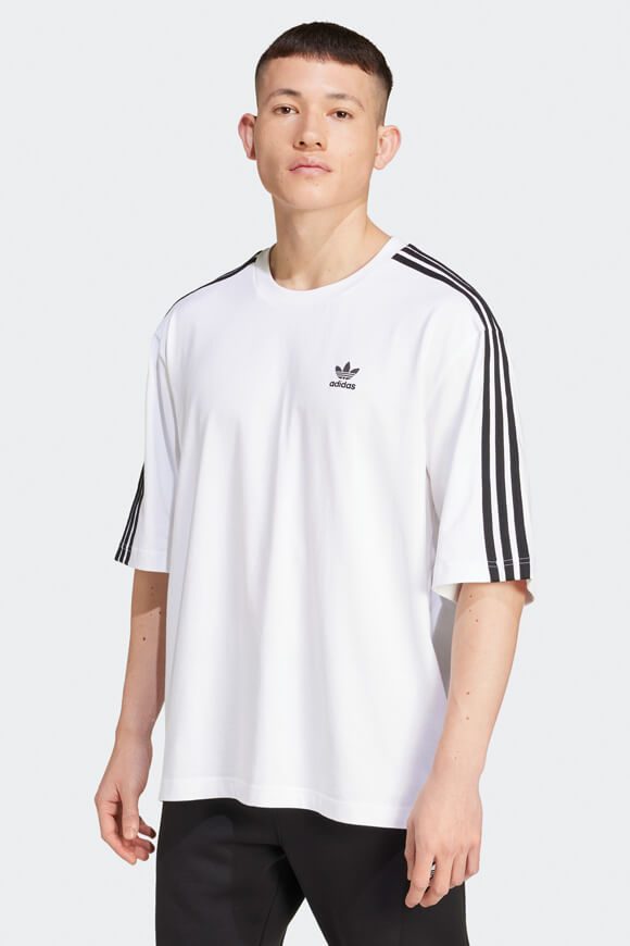 Adidas Originals Oversize T-Shirt - White M Herren