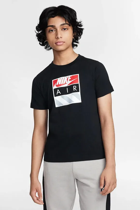 Nike Air T-Shirt - Black M Kids