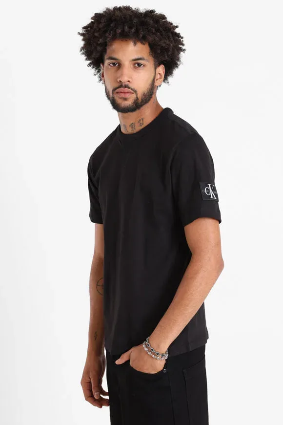 Calvin Klein Jeans Badge T-Shirt - Black L Herren