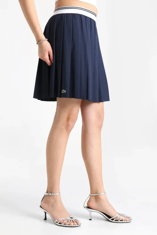 Lacoste Mini Faltenrock mit Innenshorts - Navy 16 Kids