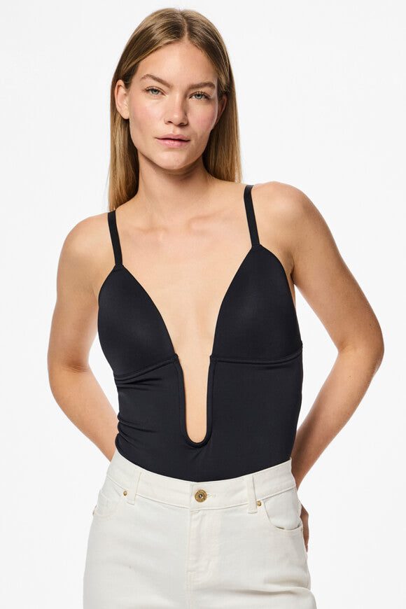 Pieces Rina Body - Black M/L Damen