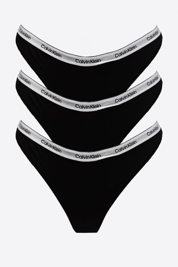 Calvin Klein - String, für Damen, Black, Größe S