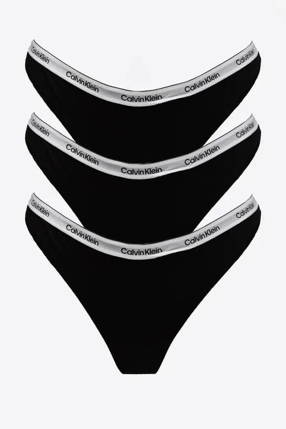 Calvin Klein - String, für Damen, Black, Größe S