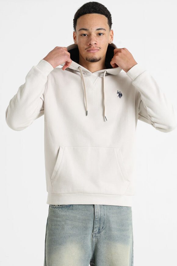 U.S. Polo Assn. Rain Kapuzensweatshirt - Stone XL Herren