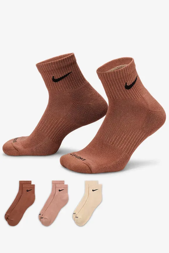 Nike Dreierpack Socken - Multicolor EU38-42 Damen