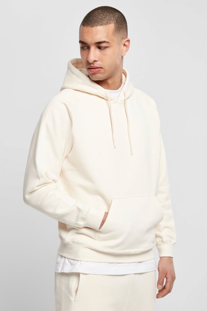 Urban Classics Oversize Kapuzensweatshirt - White Sand S Herren