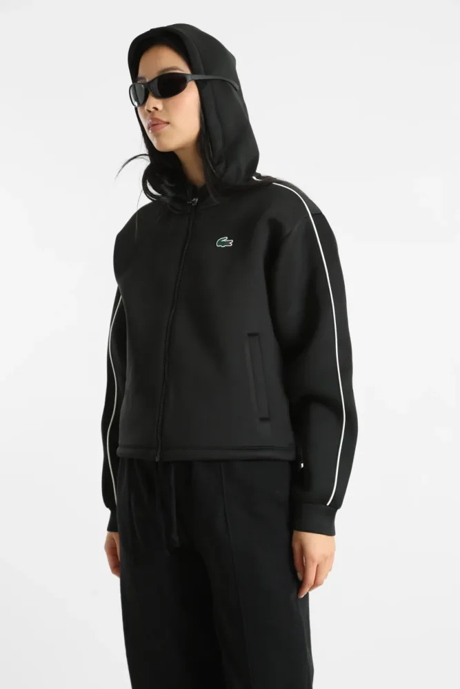 Lacoste Trainingsjacke - Black 36 Damen