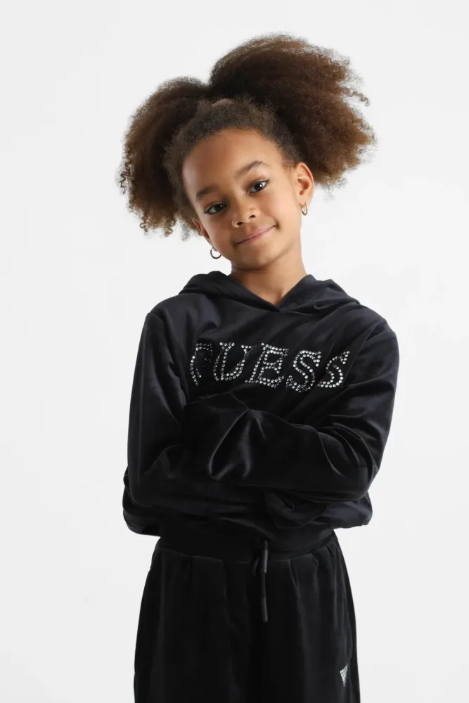 Guess Samtoberteil - Jet Black 12 Kids