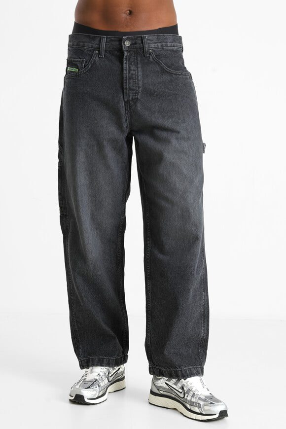 DC Worker Baggy Fit Jeans - Black Washed 30 Herren
