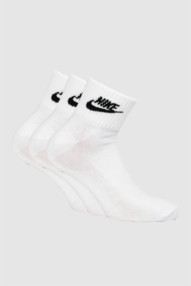 Nike Dreierpack Socken - Weiss + Schwarz EU38-42