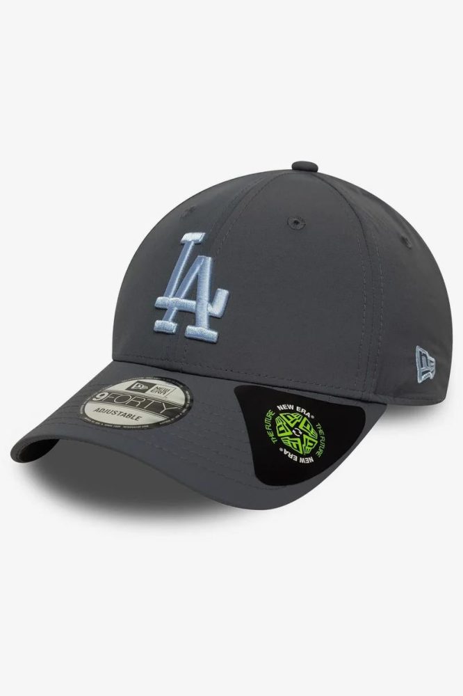 New Era 9Forty Cap / Strapback - Dark Grey + Light Blue Einheitsgroesse Herren
