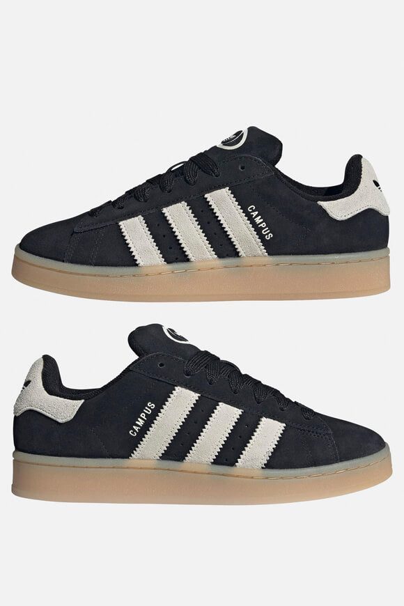 Adidas Originals Campus 00S Sneaker - Core Black + Cream White + Gum EU36 2/3