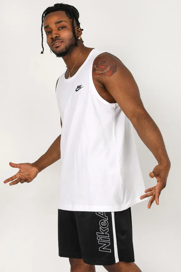 Nike Sportswear Club Tanktop - White M Herren