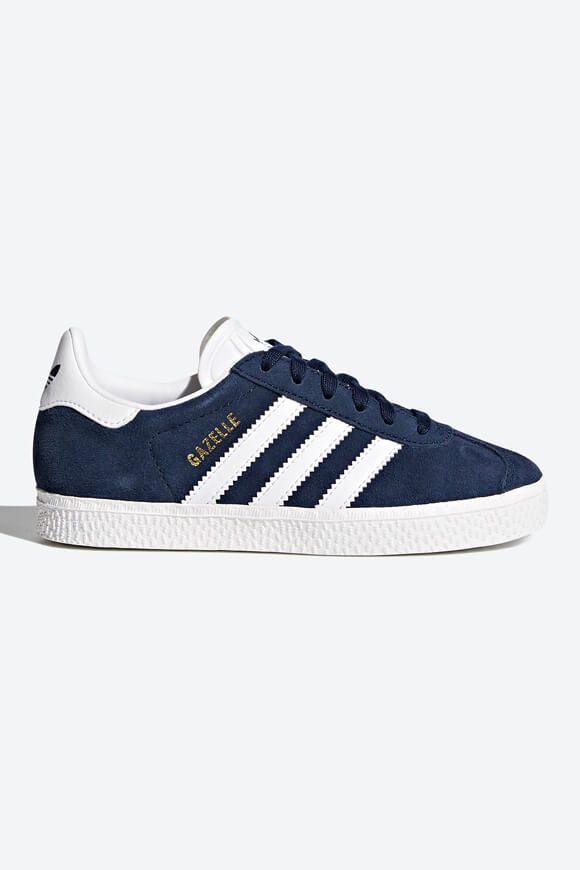 Adidas Originals Gazelle Kids Sneaker - Collegiate Navy + Cloud White EU34