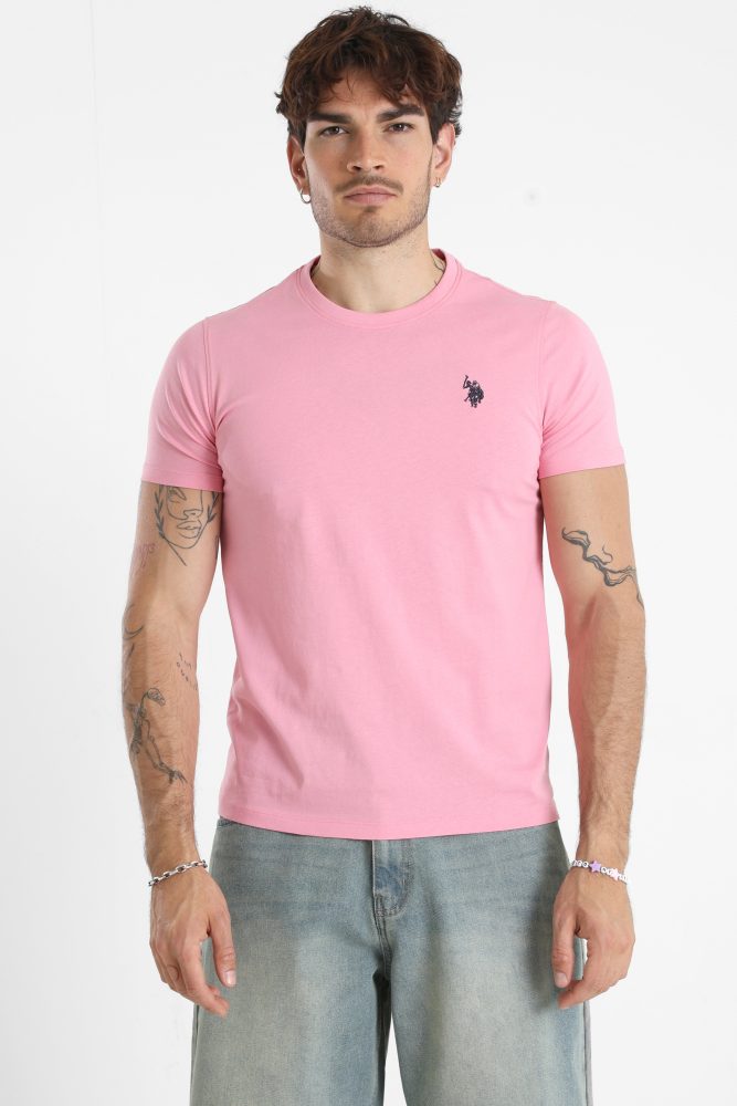 U.S. Polo Assn. Luca T-Shirt - Pink S Herren