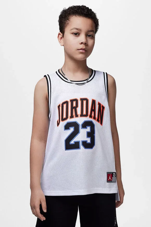 Jordan Mesh Tanktop - White L Kids