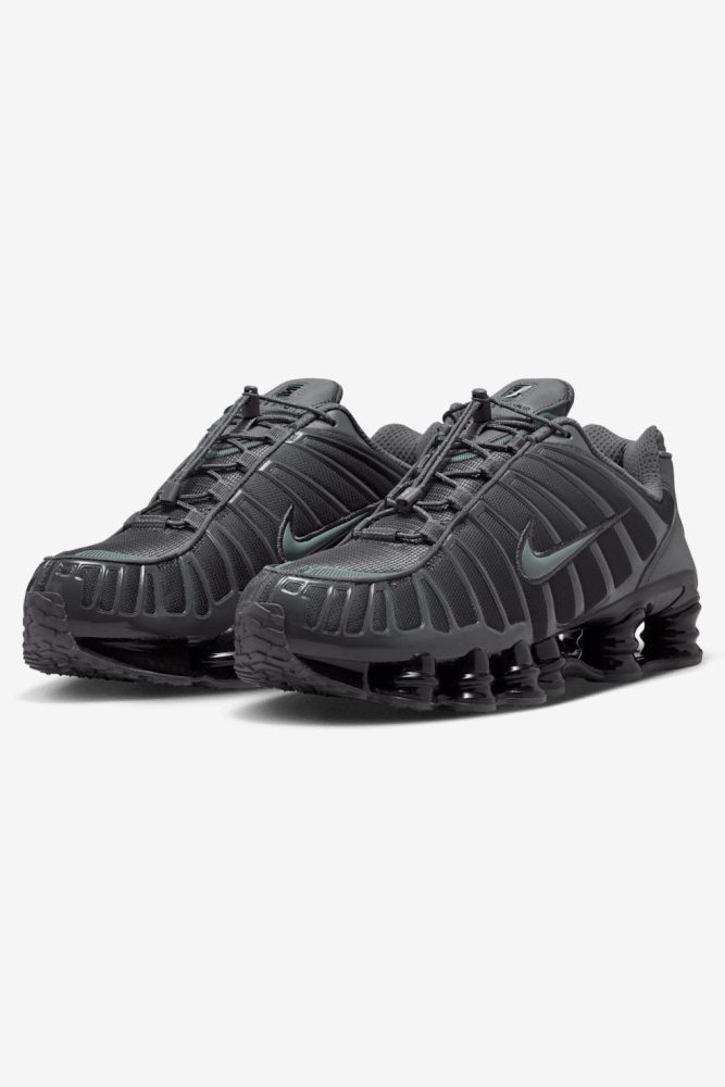 Nike Shox TL Sneaker - Iron Grey + Black EU42 Herren