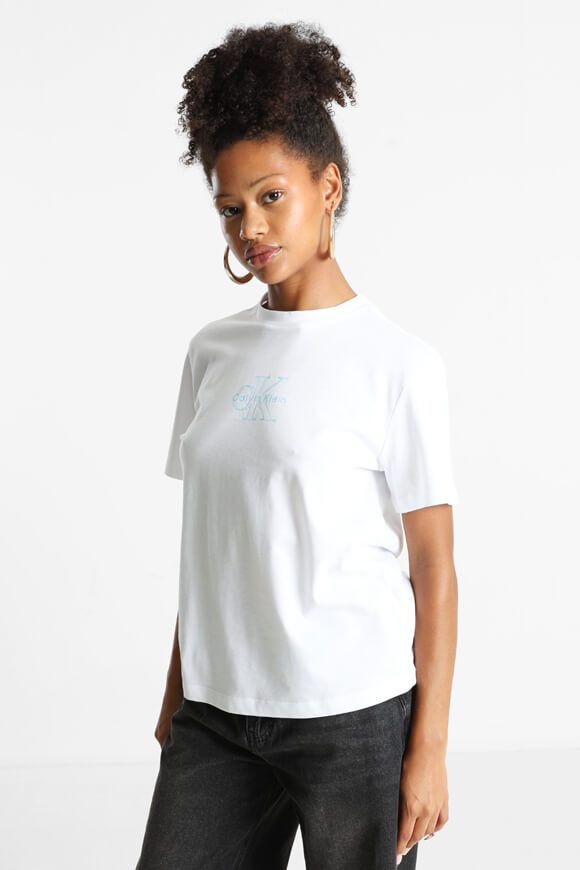 Calvin Klein T-Shirt - Brilliant White XS Damen