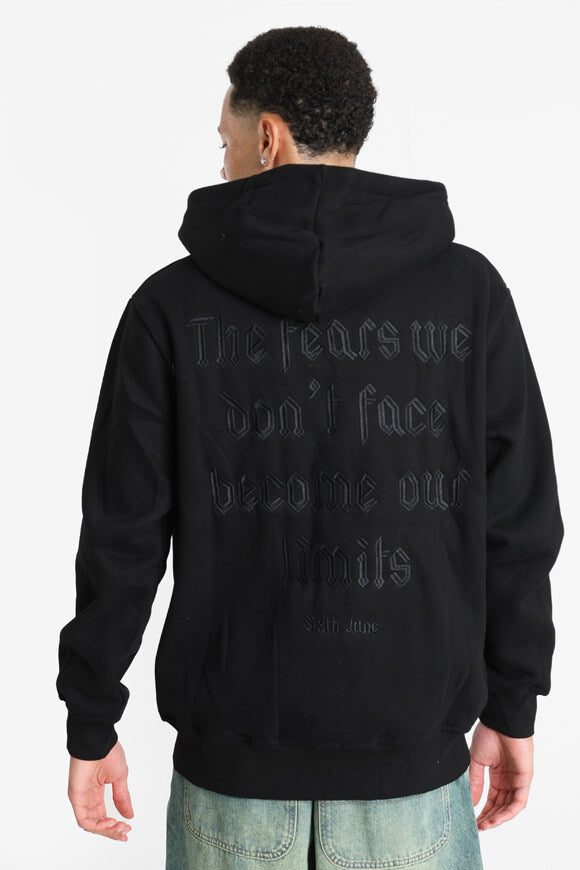 Sixth June Kapuzensweatjacke - Black M Herren