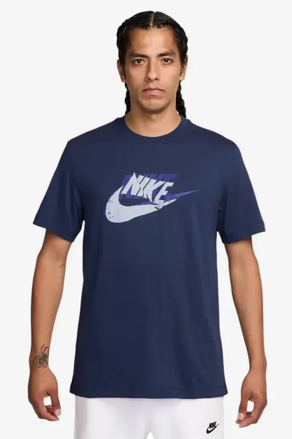 Nike T-Shirt - Navy L Herren