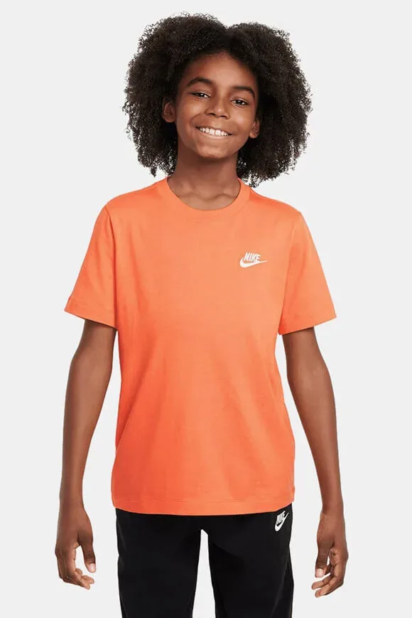 Nike T-Shirt - Light Wild Mango M Kids