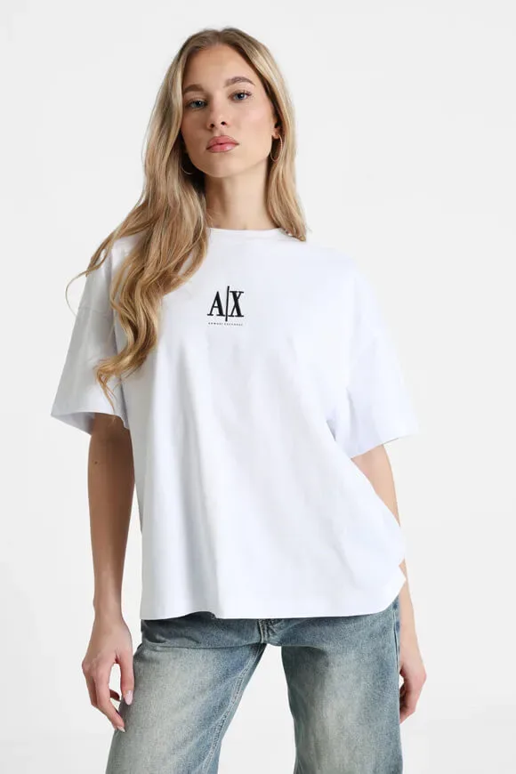 Armani Exchange T-Shirt - Optic White XS Damen