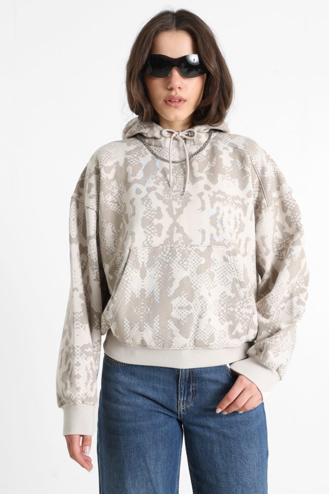 Vans Kapuzensweatshirt - Taupe Mist S Damen