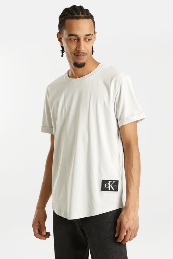 Calvin Klein Jeans T-Shirt - Lunar Rock M Herren