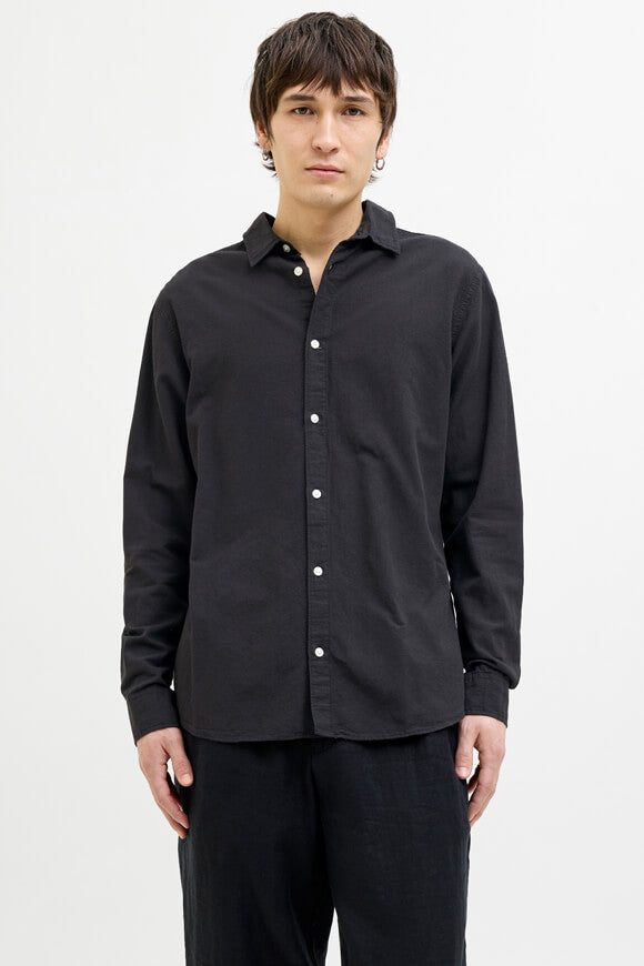 Jack & Jones JJEBREEZE Leinenhemd - Black S Herren