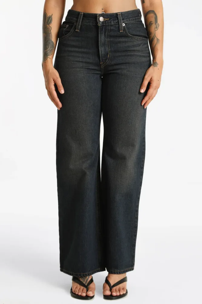 Levi's Middy Bootcut Jeans L31 - Double Brewed Boot 25/31 Damen