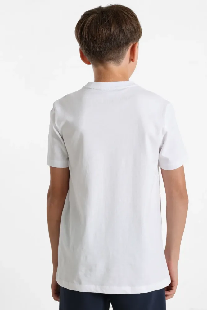 U.S. Polo Assn. Sand T-Shirt - White 14 Kids