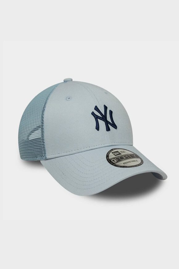 New Era Homefield Trucker Cap / Scratchback - Light Blue Einheitsgroesse Herren