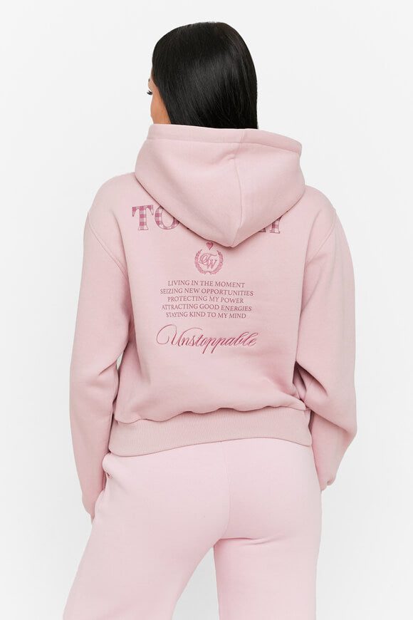 Tally Weijl Kapuzensweatshirt - Pink XS Damen