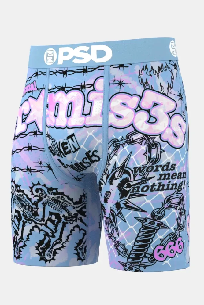 PSD Underwear Broken Promises Boxershorts - Blue S Herren