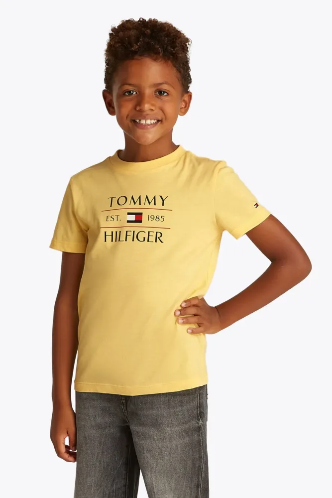 Tommy Hilfiger T-Shirt - Citronella 16 Kids