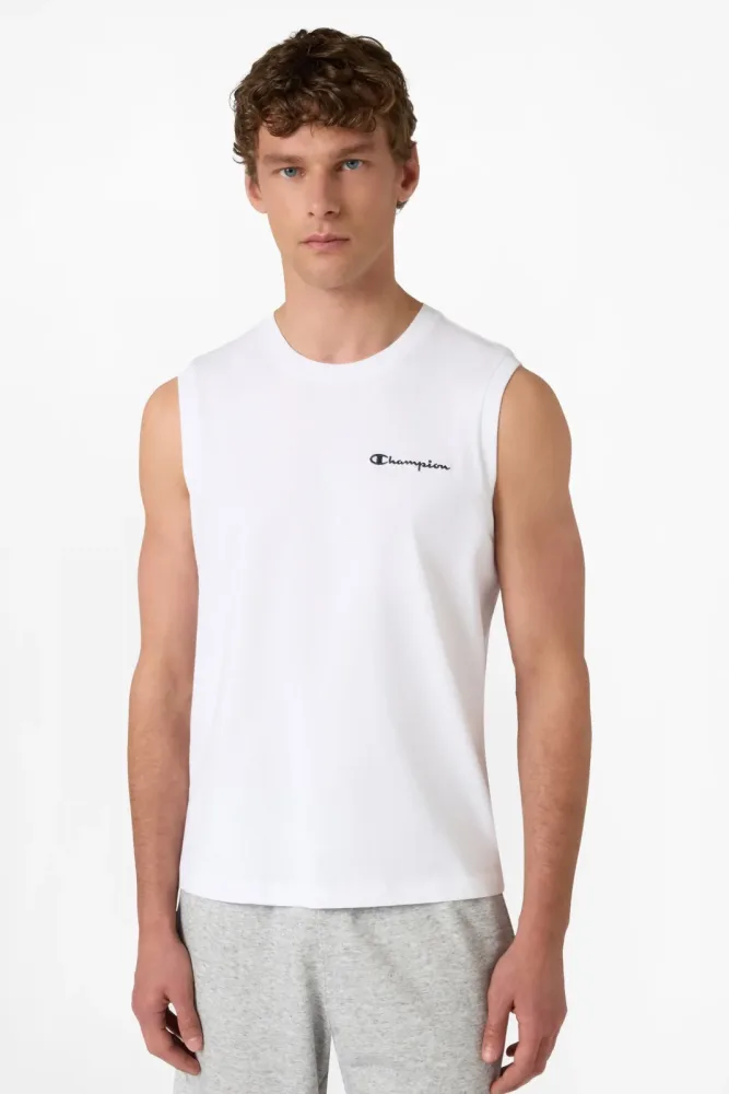 Champion Tanktop - White M Herren