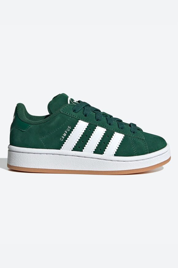 Adidas Originals Campus 00s Kids Sneaker - Dark Green + Footwear White + Gum EU31