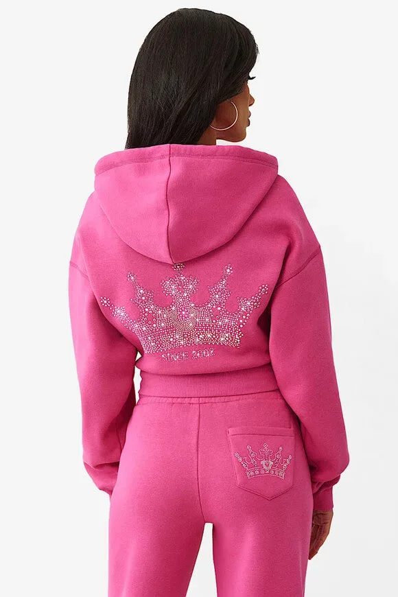 True Religion Kapuzensweatshirt - Very Berry XS Damen
