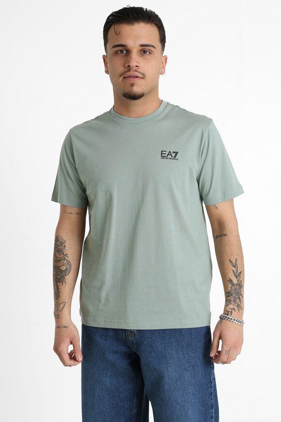 EA7 Emporio Armani T-Shirt - Green Milieu L Herren