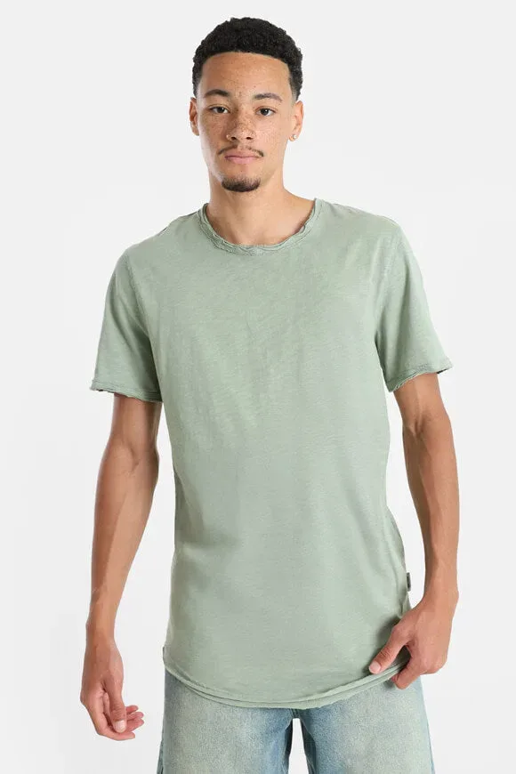 Only & Sons ONSBENNE LONGY T-Shirt - Iceberg Green S Herren