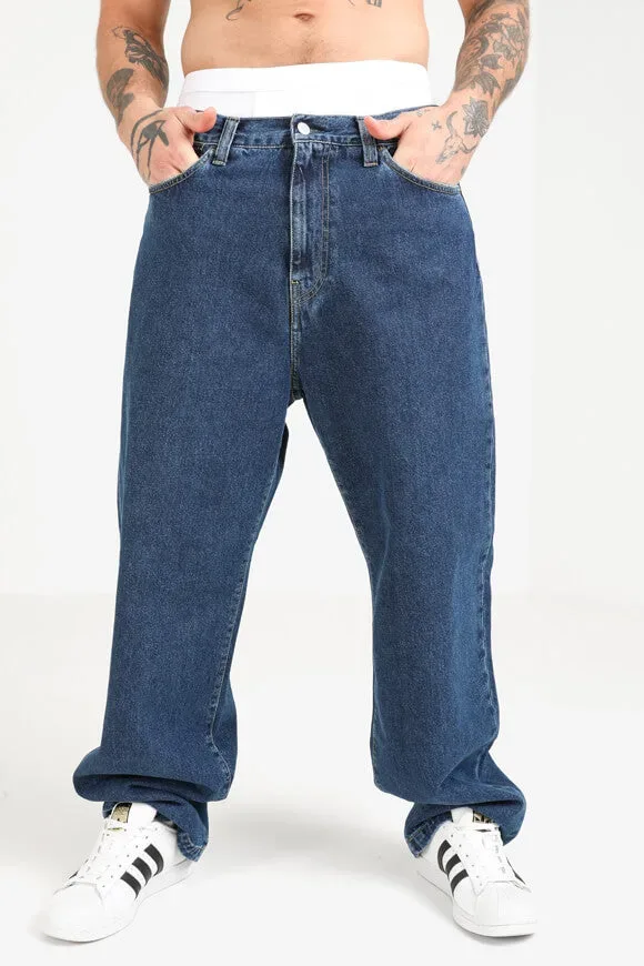 Carhartt WIP Landon Loose Tapered Fit Jeans - Blue Stone Washed 29 Herren