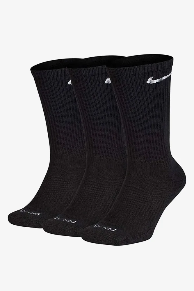 Nike Dreierpack Socken - Black EU38-42
