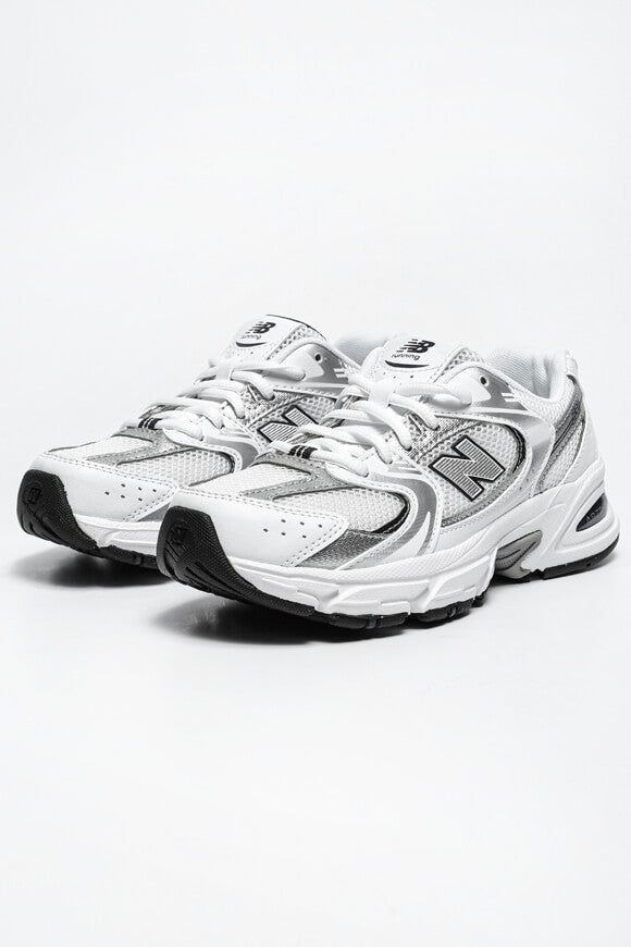 New Balance GR530 Core Sneaker - White + Silver EU35.5 Kids