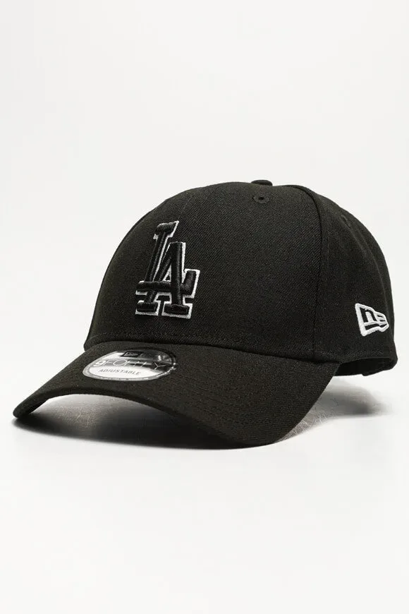 New Era 9Forty Cap / Strapback - Black + White Einheitsgroesse Herren