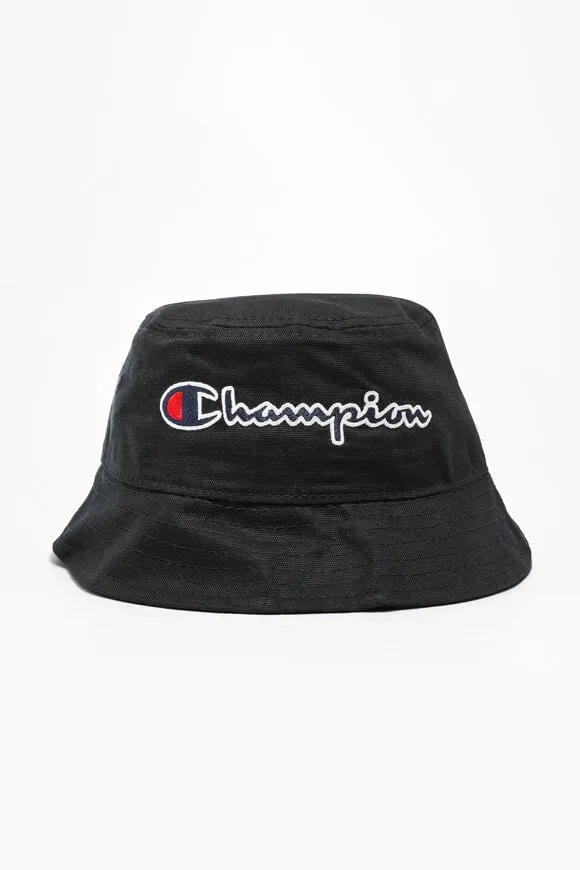 Champion Fischerhut / Bucket Hat - Schwarz M/L Kids