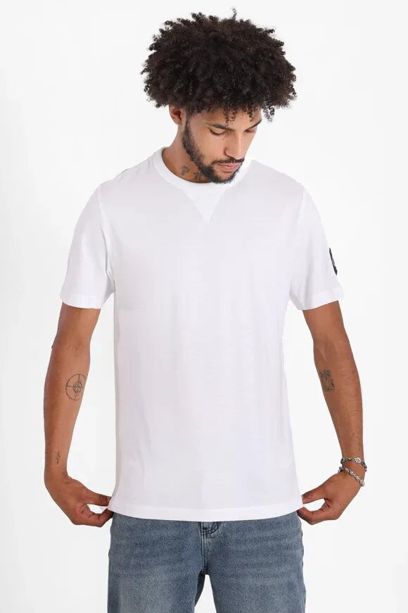 Calvin Klein Jeans Badge T-Shirt - Bright White S Herren