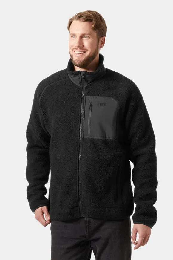 Helly Hansen Panorama Pile Fleecejacke - Black S Herren