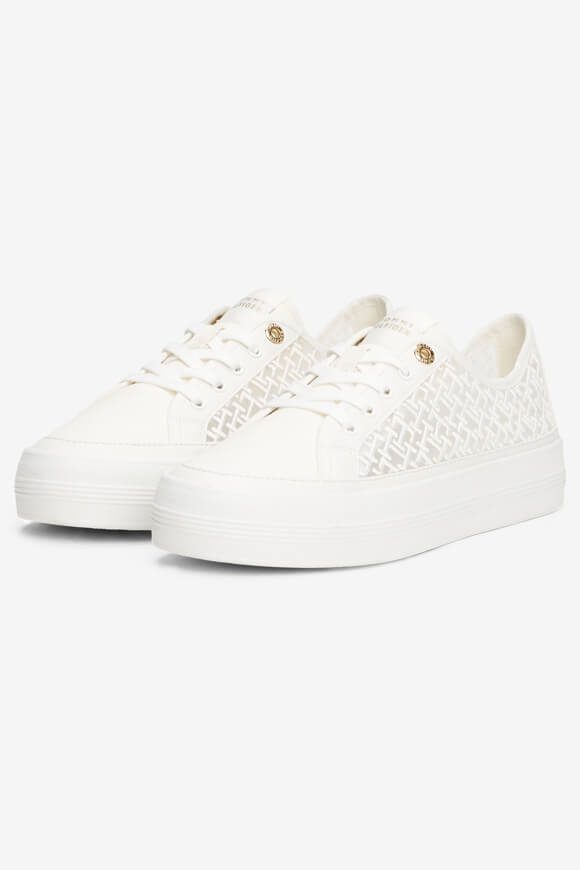 Tommy Hilfiger Vulc Embroidered Sneaker - White EU38 Damen