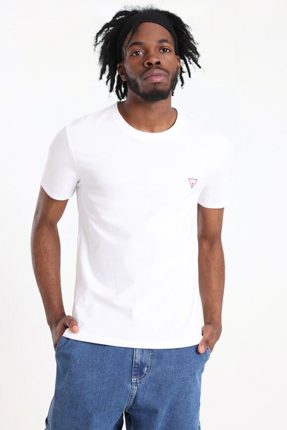 Guess T-Shirt - Pure White L Herren